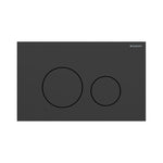 Geberit Sigma 40 Round betjeningsplade, mat sort