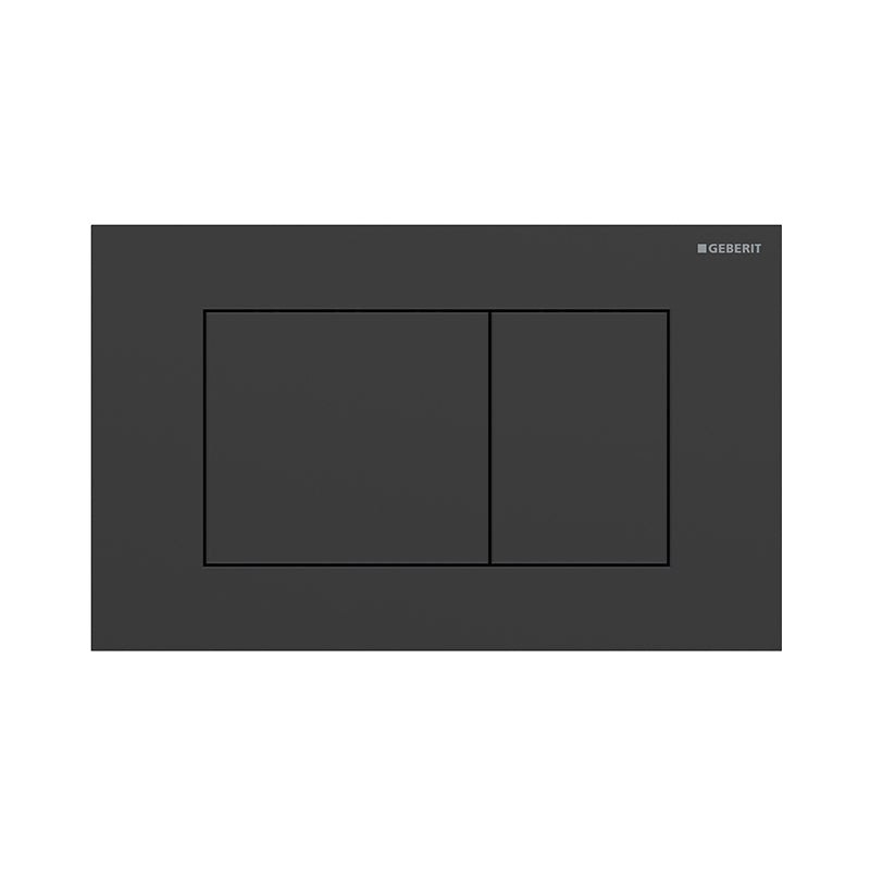 Geberit Sigma 40 Square betjeningsplade, mat sort