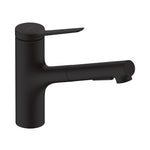 Hansgrohe Zesis M33 køkkenarmatur 150, med udtræk, mat sort
