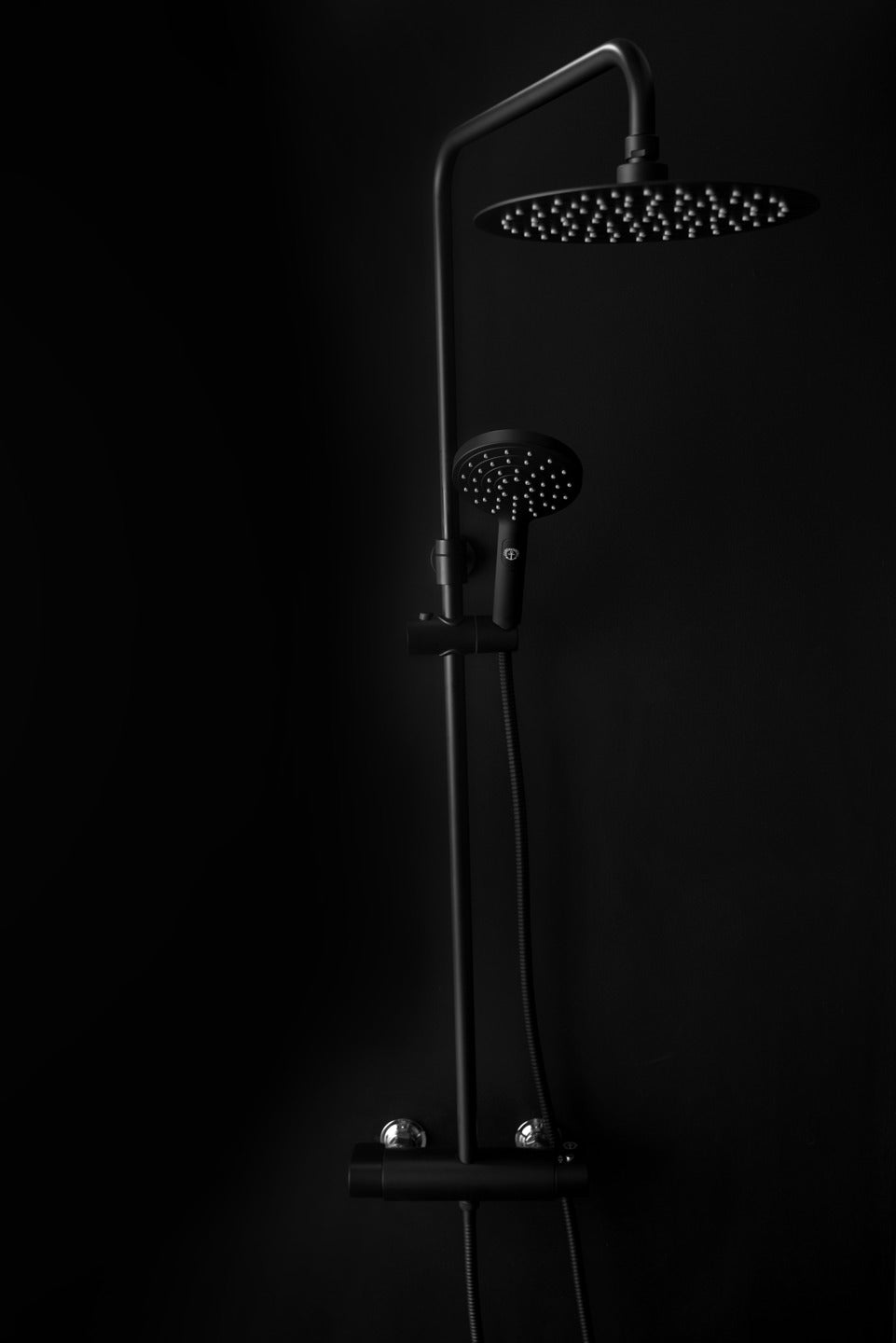 Gustavsberg Estetic Round brusesæt, sort