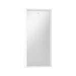 Hansgrohe Xarita E badeværelsesspejl med lys, 70 x 36 cm, mat hvid