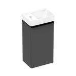 Hansgrohe Xelu Q badeværelsesmøbel inkl. vask, 34 cm, mat grå