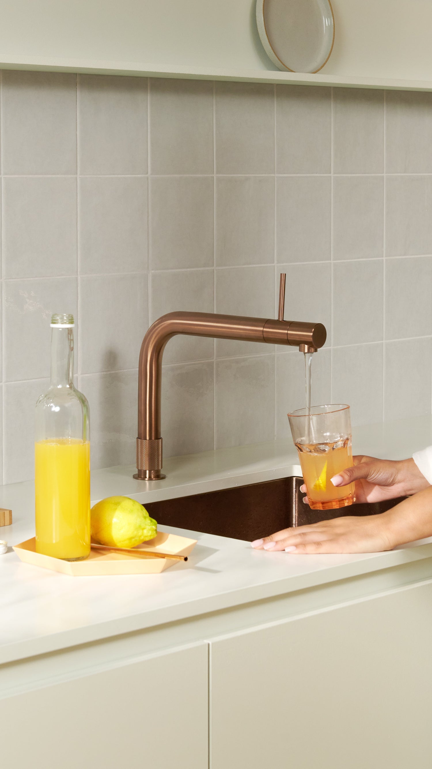 Quooker Front Rose copper