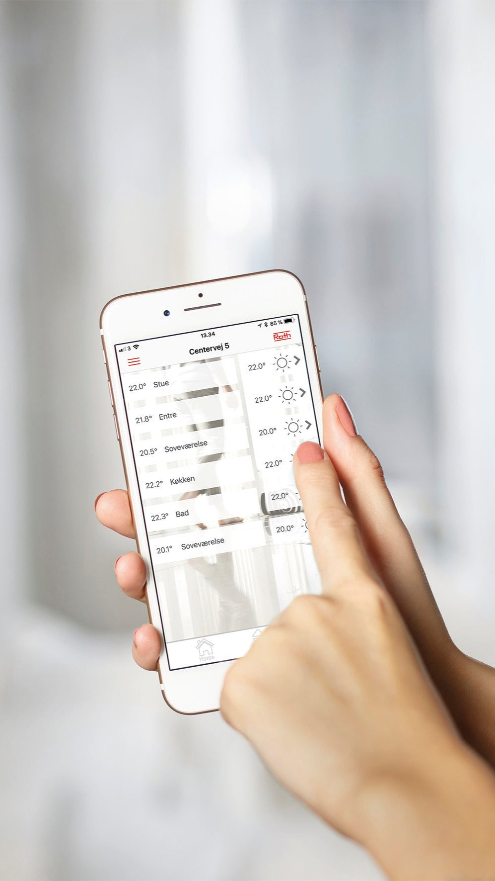 Rth Touchline app