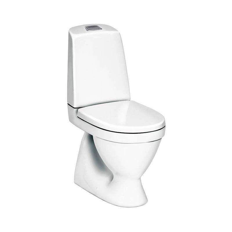 Gustavsberg Nautic gulvstående toilet Skjult S-lås | VVSPlus