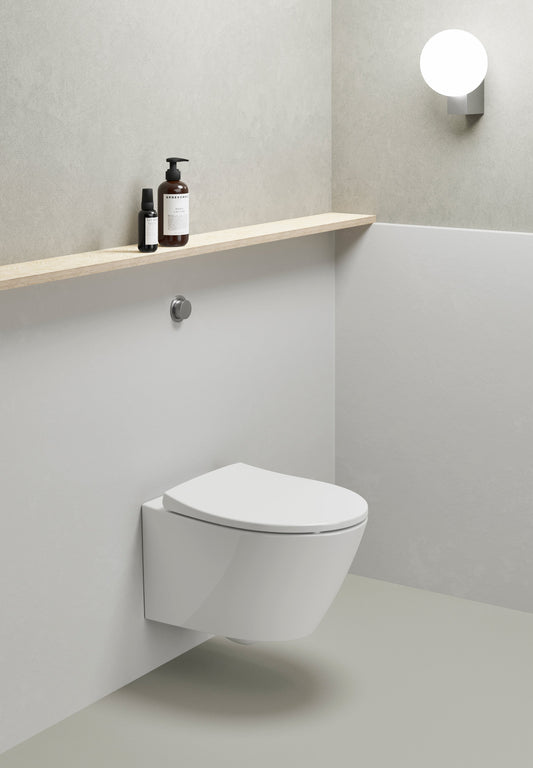 Kompakt toilet til små badeværelser 