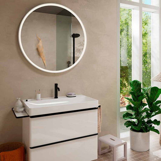 Hansgrohe mat sort håndvaskarmatur 