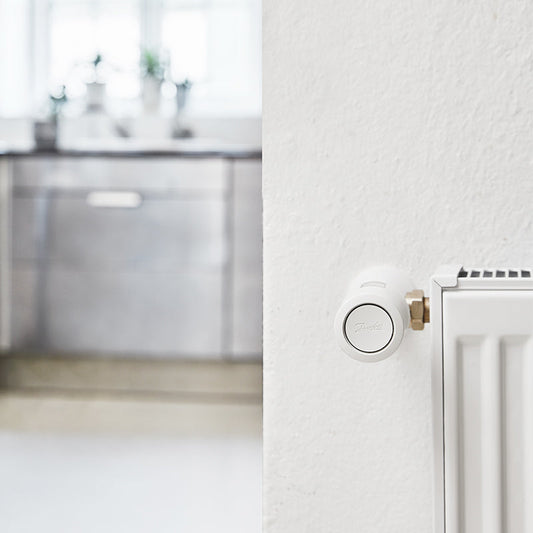 Danfoss radiator termostat i miljø