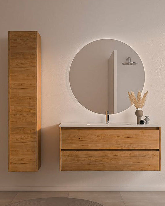 Badeværelsesmøbler på 120 cm