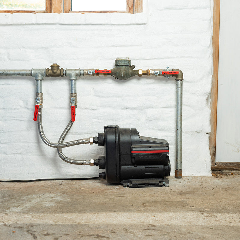 Grundfos trykforøgerpumpe