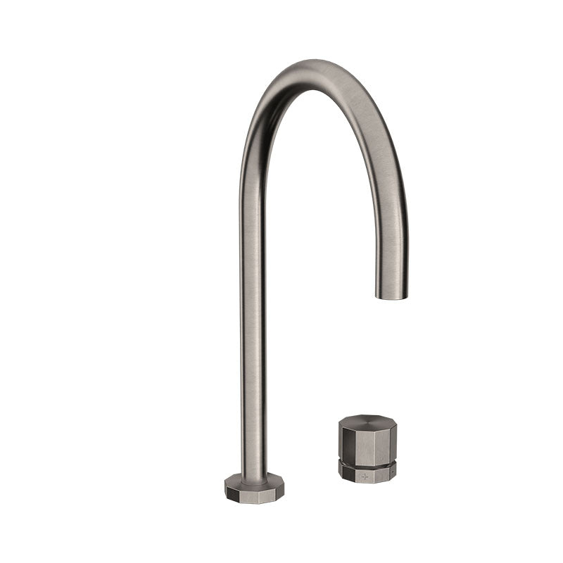 TONI Copenhagen DECA 1-grebs køkkenarmatur ø200, nikkel