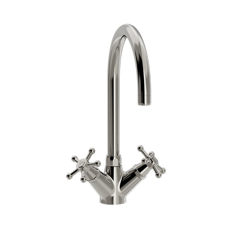 TONI Copenhagen Christiansborg køkkenarmatur Ø200 med svingbar tud, nikkel