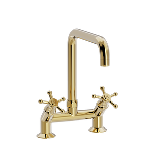 TONI Copenhagen Christiansborg 45 grader køkkenarmatur med u-tud, messing