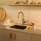 Quooker Flex Round, bruneret messing