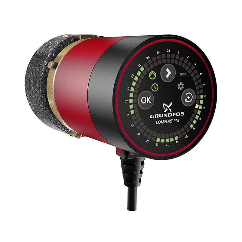 Grundfos COMFORT DIGITAL TIMER 15-14 BDT PM, Cirkulationspumpe vand