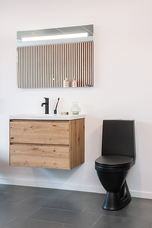 Laufen Rigo toilet, matsort med S-lås