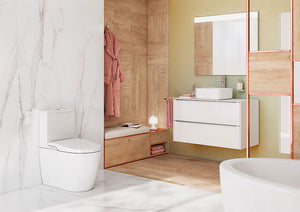 Laufen Roca Inspira gulvstående douchetoilet