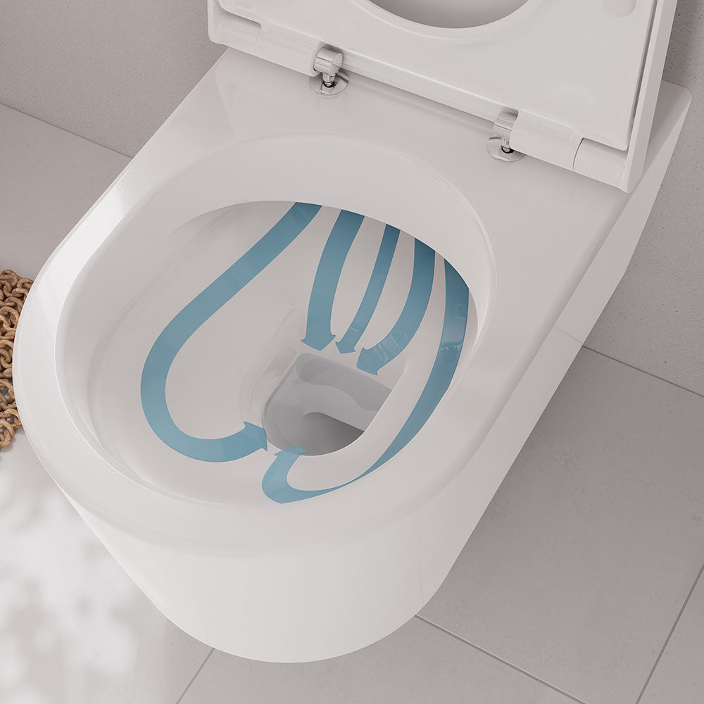 Hansgrohe EluPura S væghængt toilet