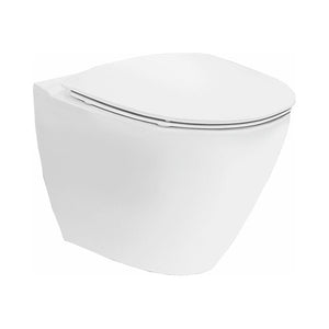 Ifö Spira Art væghængt toilet inkl. indbygningscisterne og trykplade