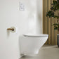 Ifö Spira Modern væghængt toilet, uden skyllekant, hvid