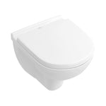 Villeroy & Boch O.novo væghængt toilet uden skyllekant inkl. soft close-sæde, hvid