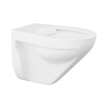 Pressalit Care væghængt toilet, uden skyllekant, hvid