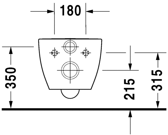 Datablad Duravit Happy D.2 Rimless hængetoilet