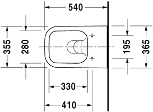 Duravit Happy D.2 vægtoilet