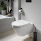 Duravit D-code væghængt toilet