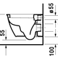 datablad Duravit Darling New Compact væghængt toilet