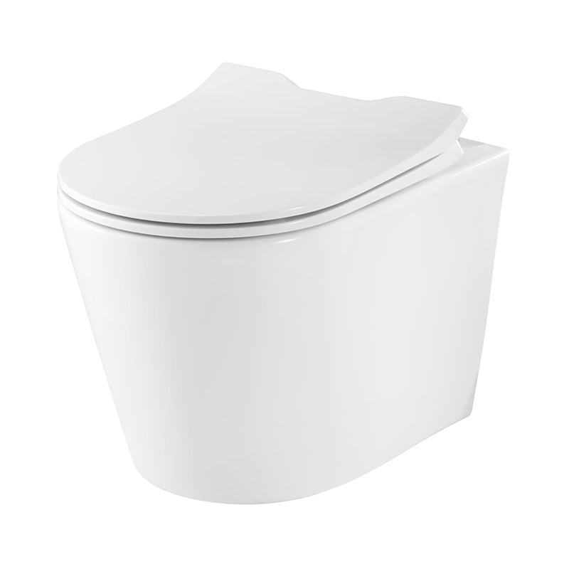 Pressalit Trend Projecta væghængt toilet, uden skyllekant, hvid