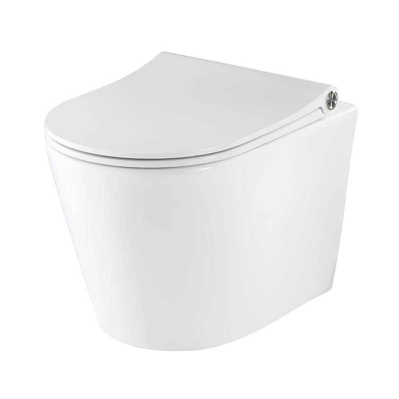 Pressalit Trend Sway væghængt toilet, uden skyllekant, hvid