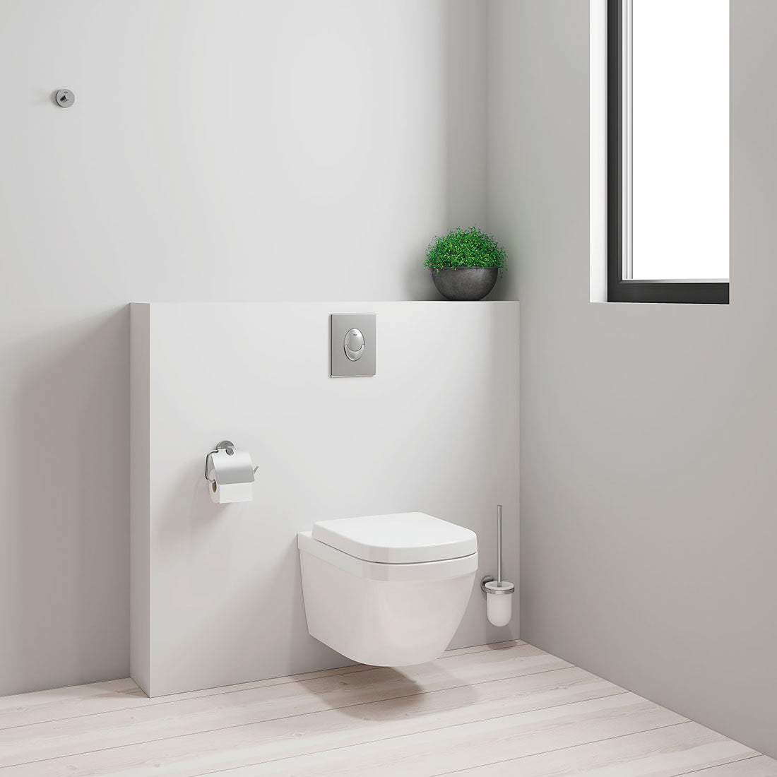 GROHE Euro væghængt toilet m/antibakteriel overflade
