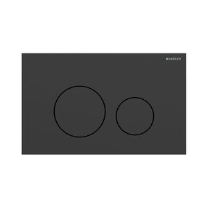Geberit Sigma 40 Round betjeningsplade, mat sort