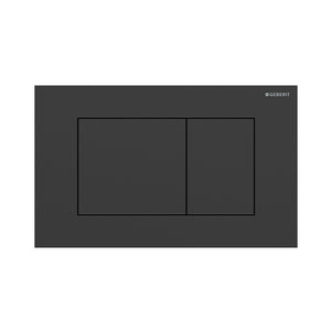Geberit Sigma 40 Square betjeningsplade, mat sort