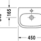 Duravit D-Code håndvask 45 cm