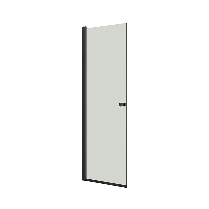 Dansani Match brusedør 77-79 cm, klart glas, sort