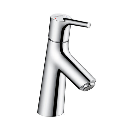 Hansgrohe Talis S 80 håndvaskarmatur m/push-op bundventil, krom