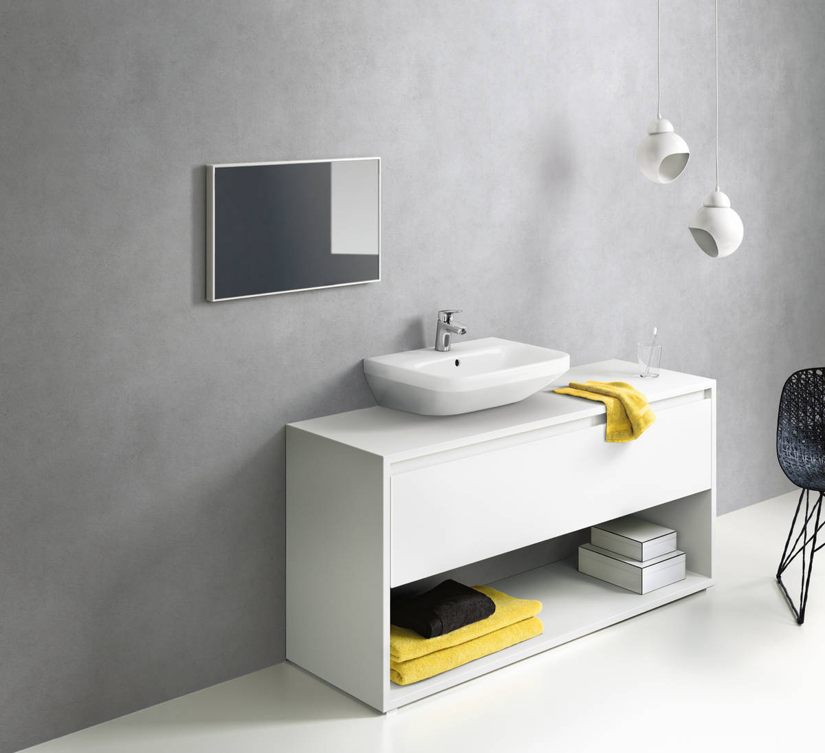 Hansgrohe Logis 70 håndvaskarmatur m/push up bundventil, krom