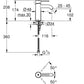 GROHE Essence håndvaskarmatur, S-size