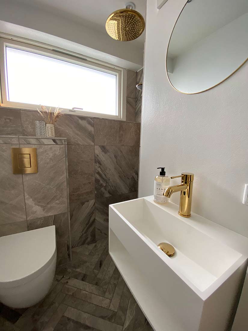 GROHE Essence håndvaskarmatur, S-size, poleret messing