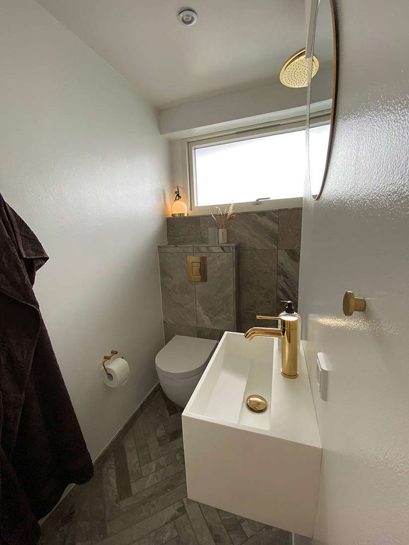 GROHE Essence håndvaskarmatur, S-size, poleret messing