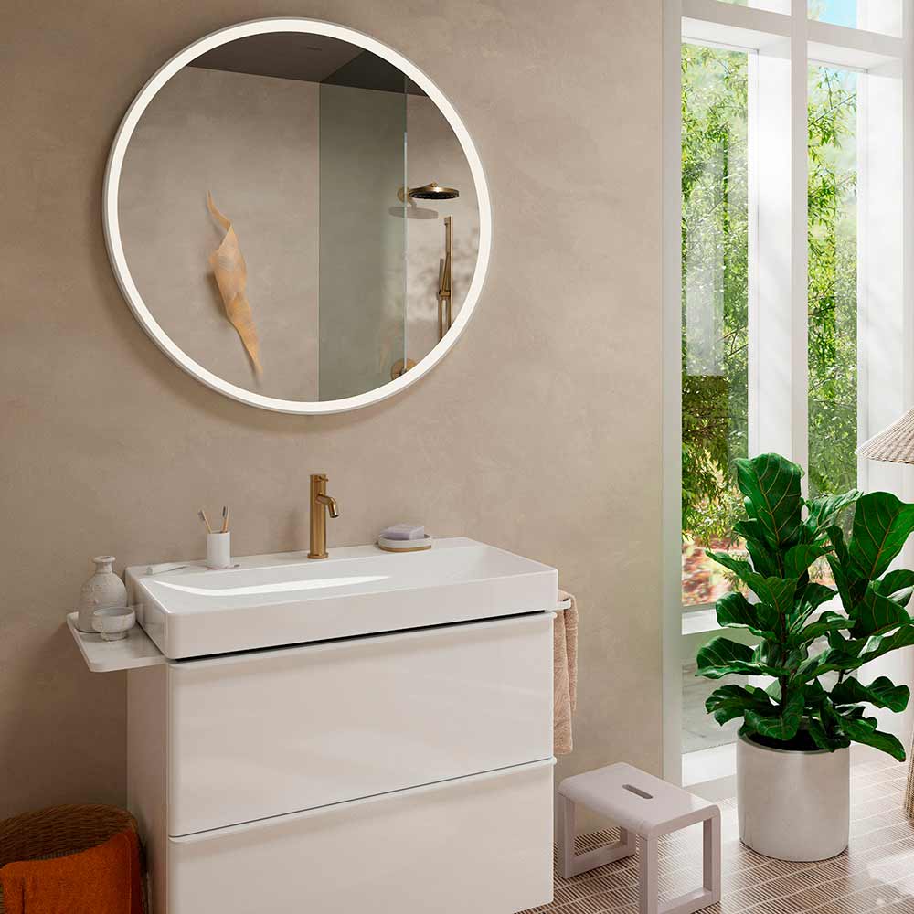 Hansgrohe Tecturis S håndvaskarmatur 110 EcoSmart+, børstet kobber