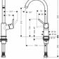 Datablad Hansgrohe Talis 210 håndvaskarmatur 