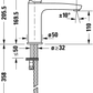 Duravit B.1 håndvaskarmatur m-size