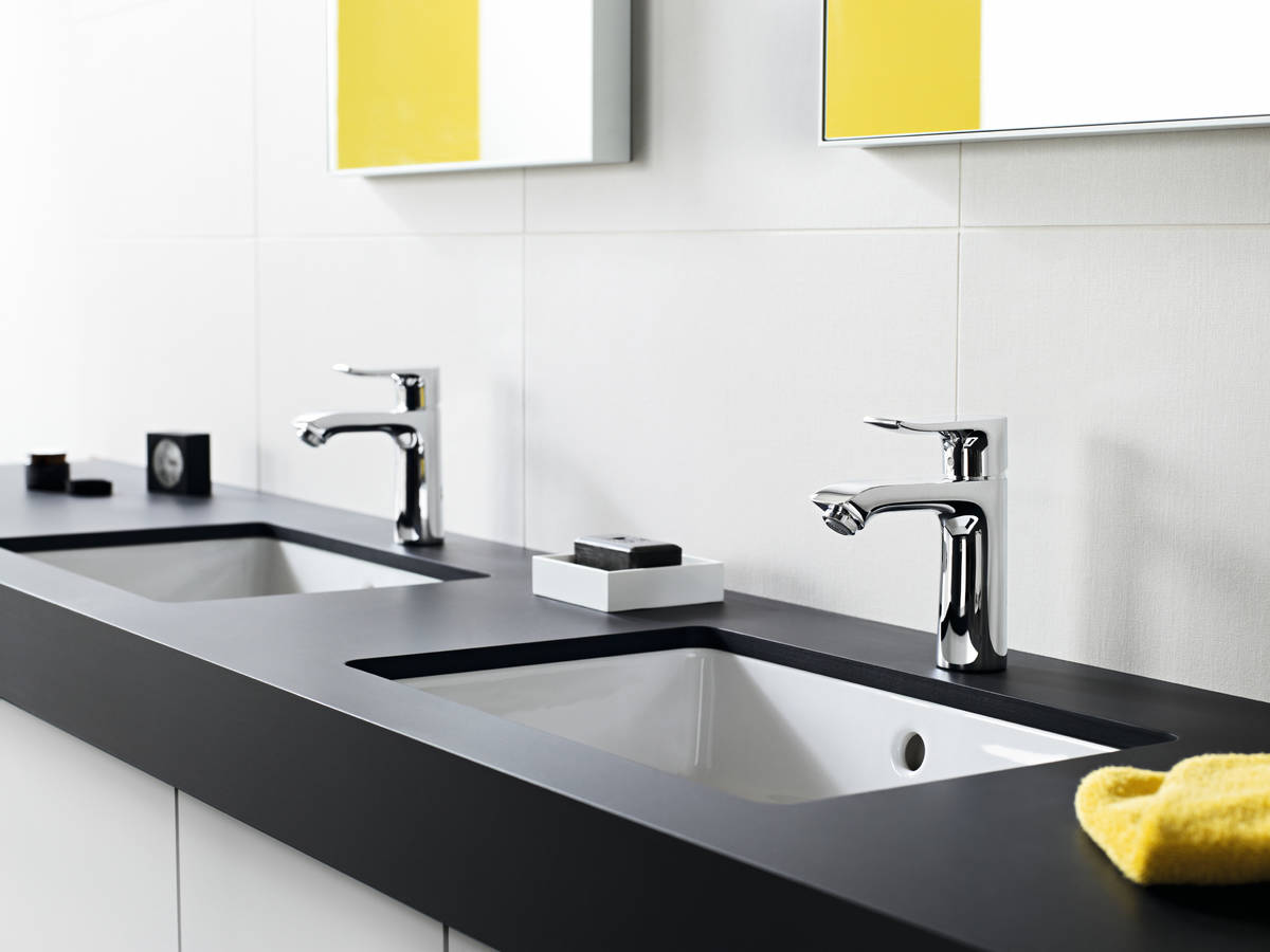 Hansgrohe Metris 110 håndvaskarmatur, krom