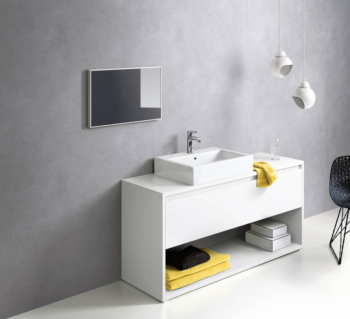 Hansgrohe Metris 110 håndvaskarmatur, krom