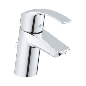 Grohe Eurosmart håndvaskarmatur m/løft op ventil, krom