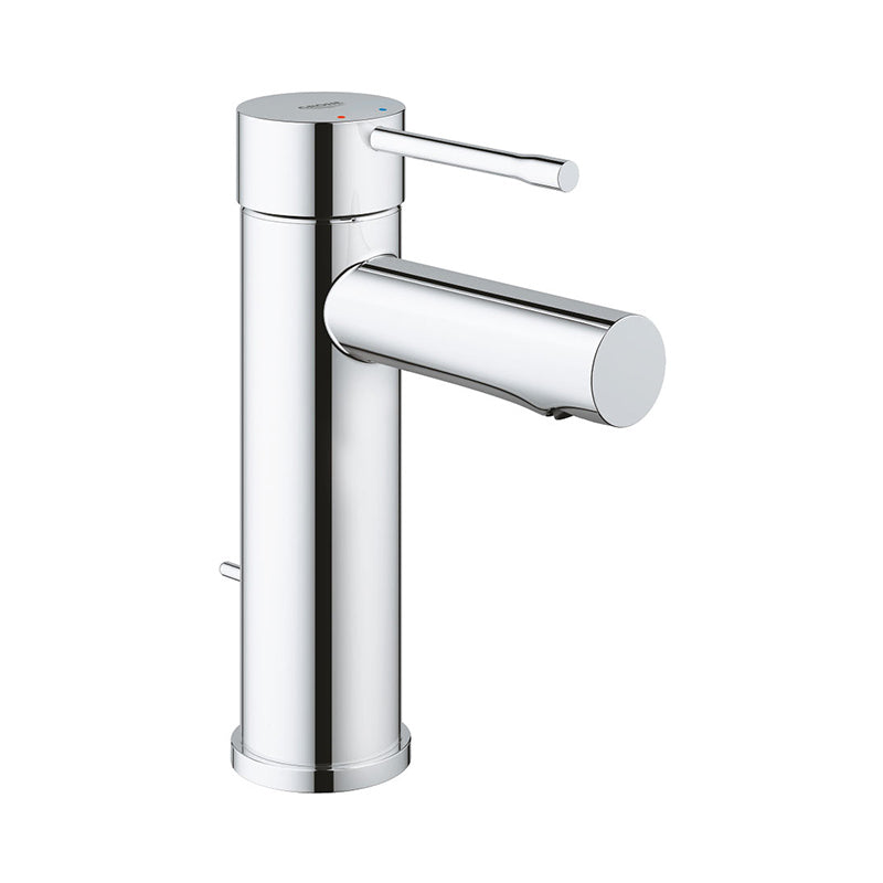 Grohe Essence håndvaskarmatur m/løft op ventil, S-size, krom