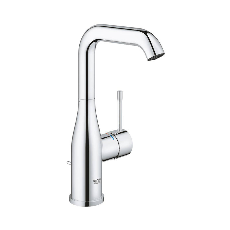 Grohe Essence håndvaskarmatur m/løft op ventil, L-size, krom